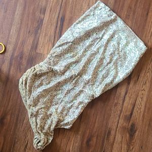 All Saints One Shoulder Sequin mini Dress